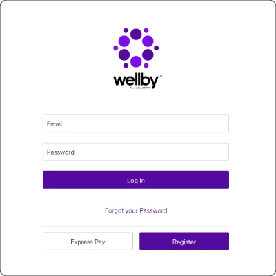 step 1 request for email and password to log in