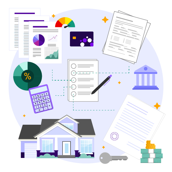 lending terms and documents used when applying for a mortgage